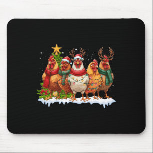 Hühnerweihscheinleuchten Farm Tier Niedlichen Weih Mousepad