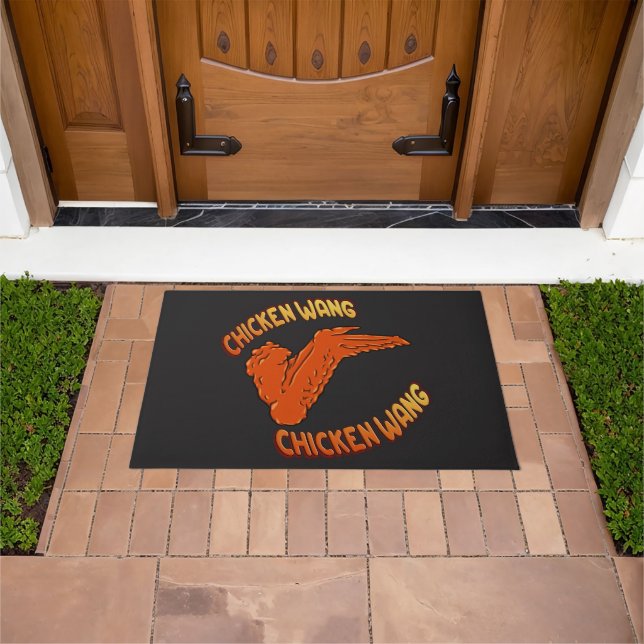 Hühnerwing Door Mat Fußmatte (Außenbereich)