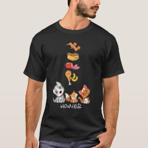 Hühnerwing Hühnchen Wing Hot Dog & Bologna T-Shirt