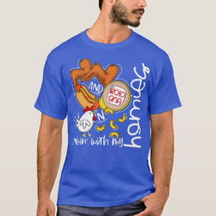 Hühnerwing Hühnchen Wing Hot Dog Bologna Vira S T-Shirt