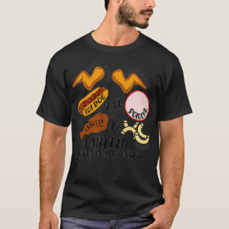 Hühnerwing Hühnchen Wing Hot Dog & Bologna Vira T-Shirt