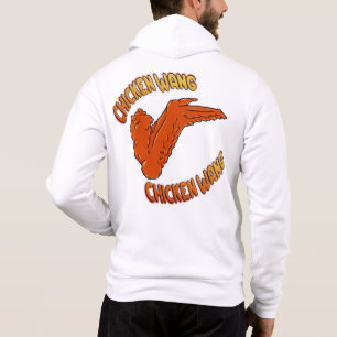 Hühnerwing Männer Bella+Leinwand Vollholz Hoodie