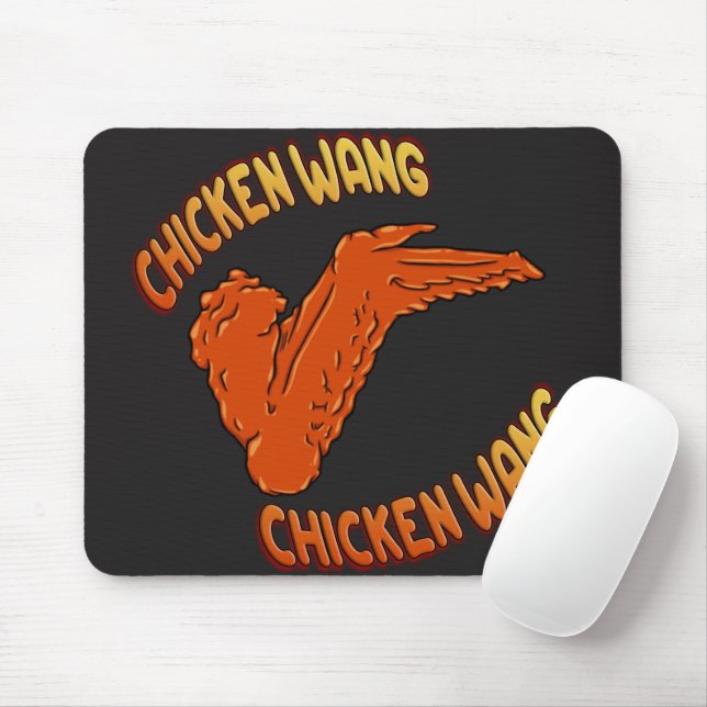 Hühnerwing Mousepad (Mit Mouse)