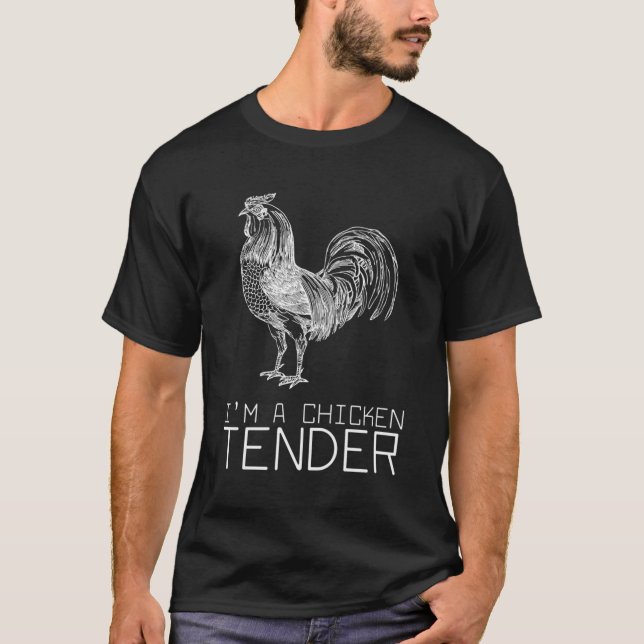 Hühnerzender Tierpuppe T-Shirt (Vorderseite)