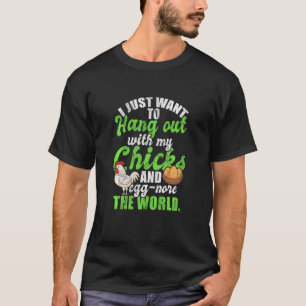 Hühnerzüchter Erzeuger Hinterhofherde Ei Henne 1 T-Shirt
