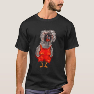 Hühnerzüchter Haubenhenne T-Shirt