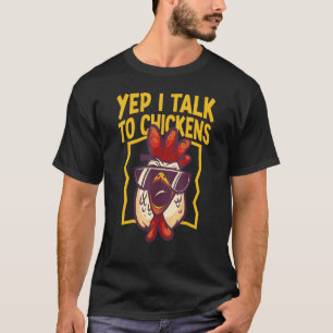 Hühnerzüchter Kleidung Für Hühnerstall Futter Brot T-Shirt