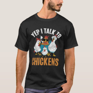 Hühnerzüchter und Landwirte ziehen Hühner als Hobb T-Shirt