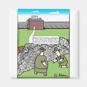 Huhnknochenüberraschung Magnet