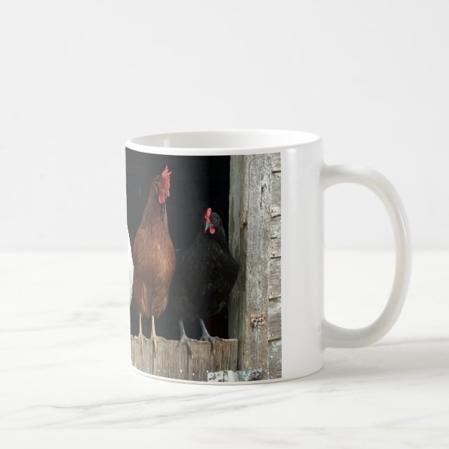 Huhnlinie Kaffeetasse (Rechts)