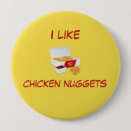 Huhnnuggetknopf Button