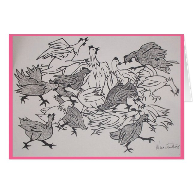 Huhnraserei (Vorderseite (Horizontal))