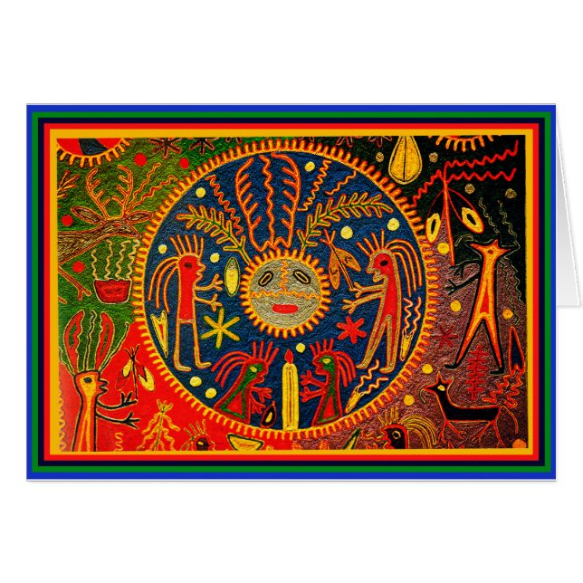 Huichol Fertility Ritual (Vorderseite (Horizontal))