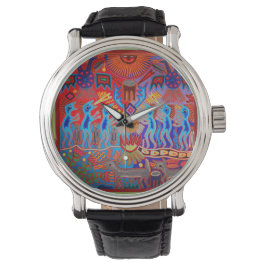 Huichol Shaman Ritual Ceremony Watch Armbanduhr