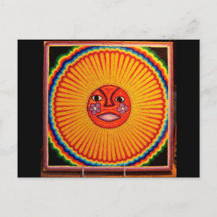 Huichol String Art Postkarte
