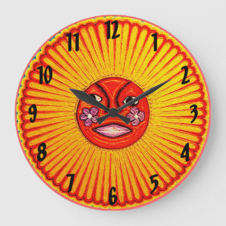 Huichol Sun Wanduhr