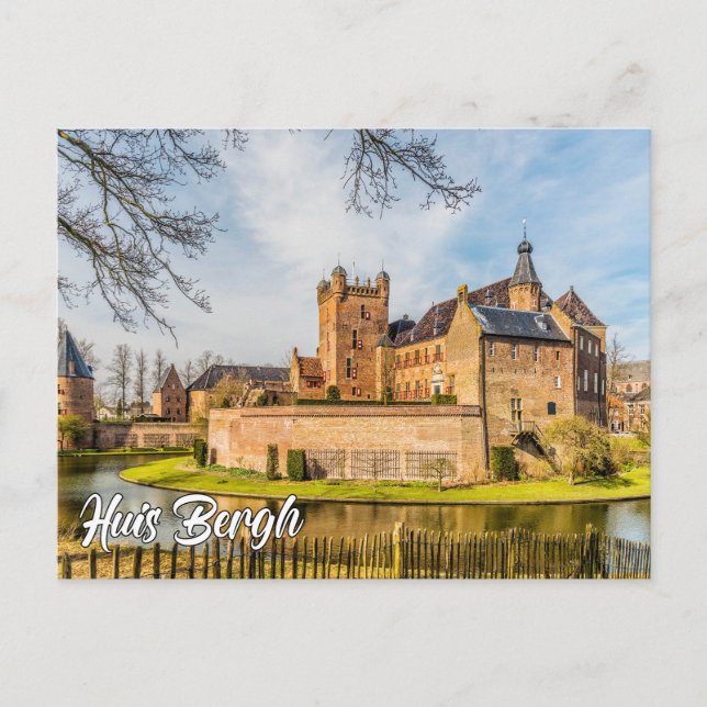 Huis Berge Castle, s'Heerenberg, Netherlands Postkarte (Vorderseite)