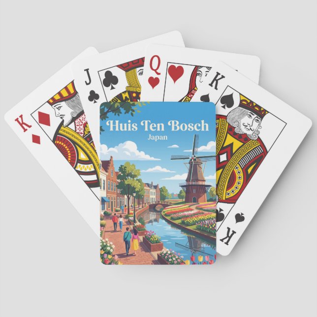 Huis Ten Bosch Japan Spielkarten (Rückseite)