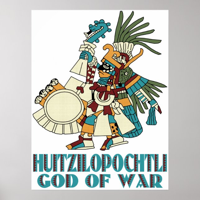 Huitzilopochtli Poster (Vorne)