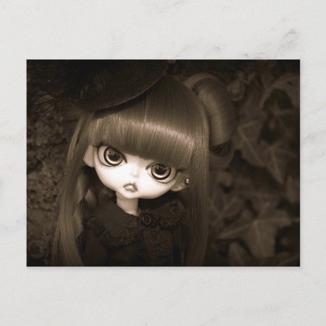 Hujoo Witch Postcard Postkarte (Vorderseite)