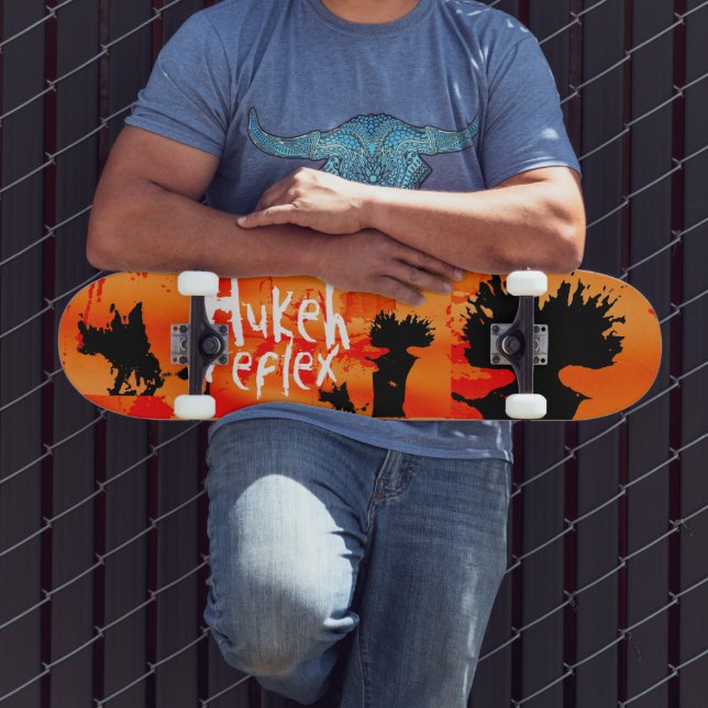 Hukeh-Reflex Skateboard (Außenbereich 3)
