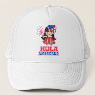 Hula Americana Trucker Hat Truckerkappe
