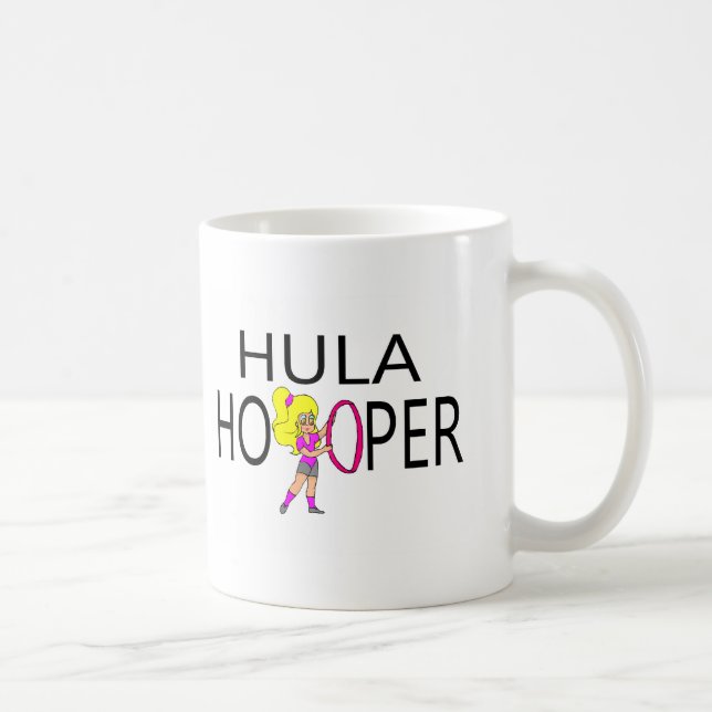 Hula Böttcher-Mädchen Tasse (Rechts)