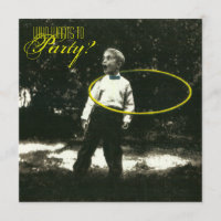 Hula-Böttcher Party Einladung