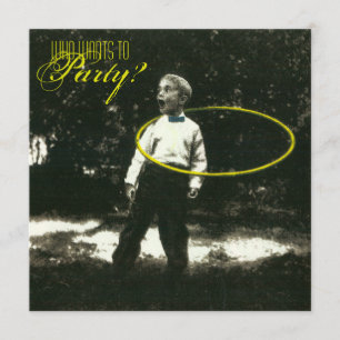 Hula-Böttcher Party Einladung