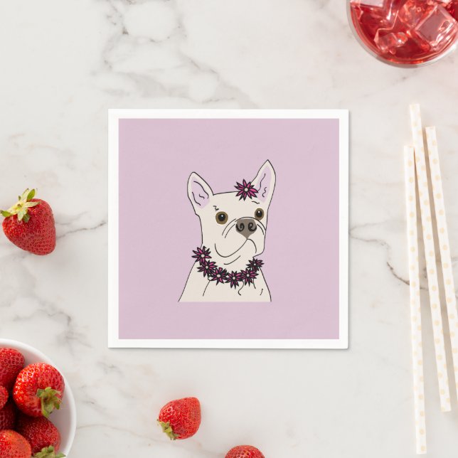 Hula dog serviette (Beispiel)