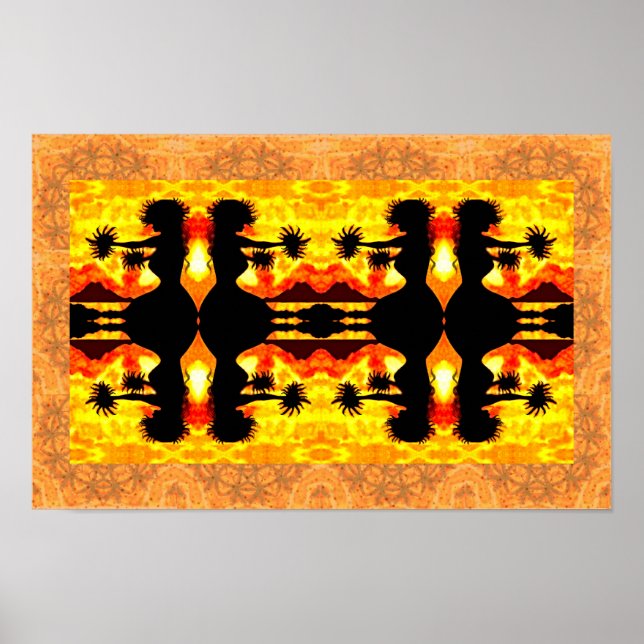 Hula Girls Print, Value Poster Paper (Matte) (Vorne)