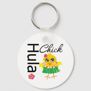 Hula Hawaii Küken Schlüsselanhänger