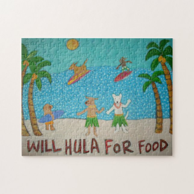 Hula Hogs Puzzle (Horizontal)