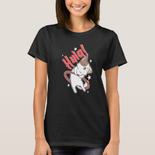 Hula Hoop Katze Süßer Hula Hoop T-Shirt