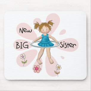 Hula Hoop New Big Sister Mousepad