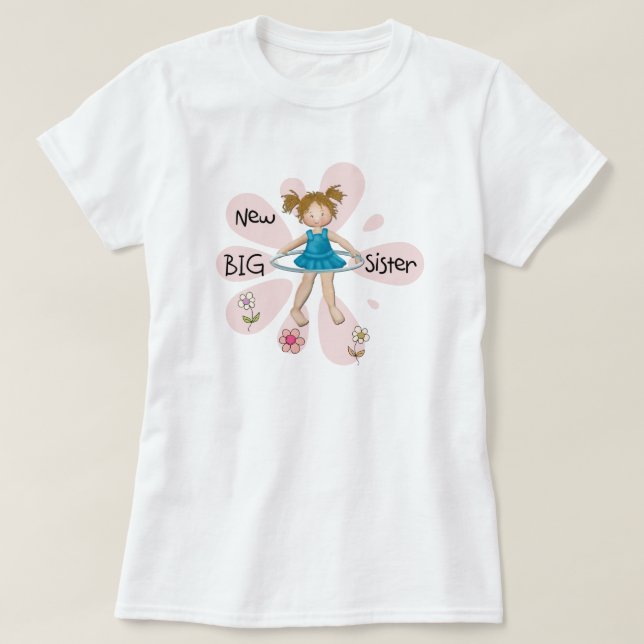Hula Hoop New Big Sister T-Shirt (Design vorne)
