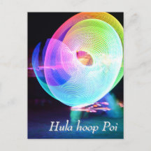 Hula hoop Poi twirler