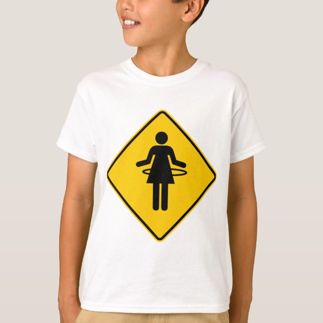 Hula Hoop Zone Highway T-Shirt (Vorderseite)