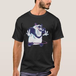 Hula Hooping Panda Bar Sarcastic Niedlich Panda T-Shirt