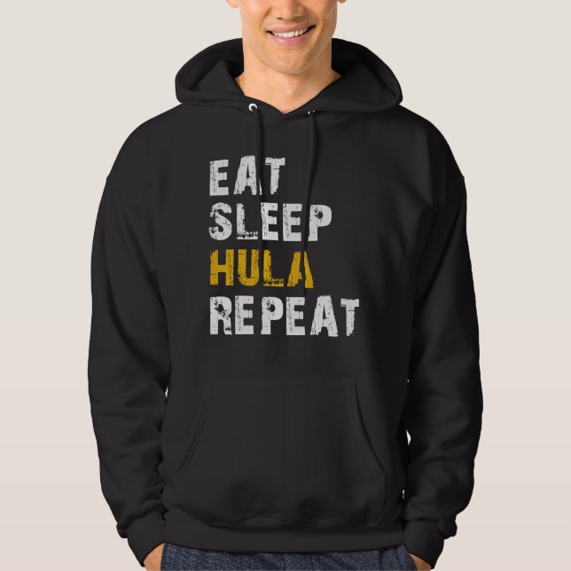 Hula hula hoop essen hoodie (Vorderseite)