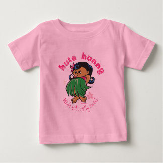 Hula Hunny farbenreiches T-Stück Baby T-shirt