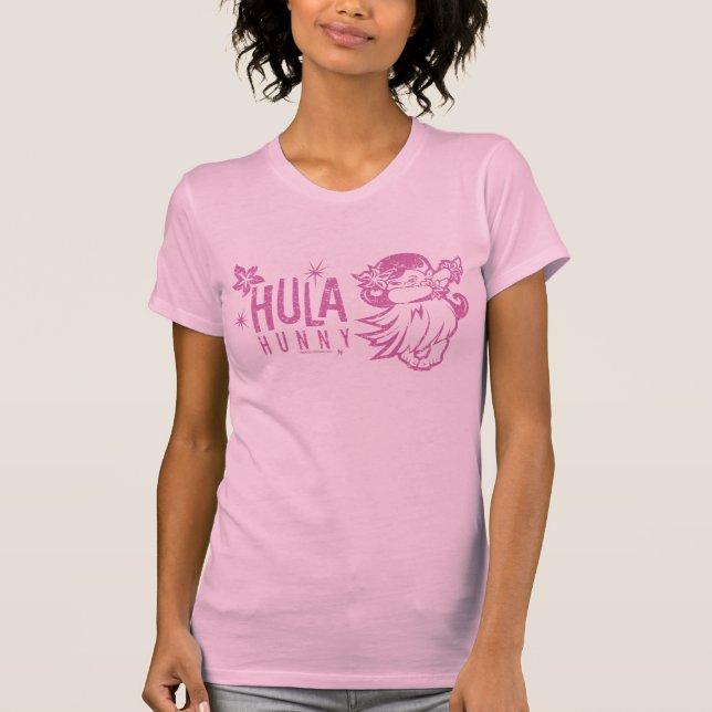 Hula Hunny Vintag T-Shirt (Vorderseite)