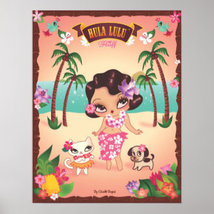 Hula Lulu Poster