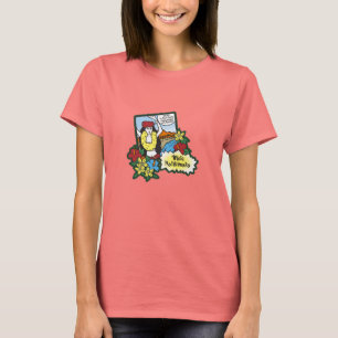 Hula Mädchen Mele Kalikimaka hawaiischer T-Shirt