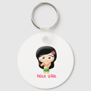 Hula Mädchen Schlüsselanhänger