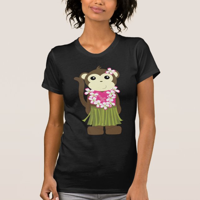 Hula Monkey T-Shirt (Vorderseite)