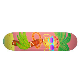 Hula Palm Mädchenskateboard Skateboard