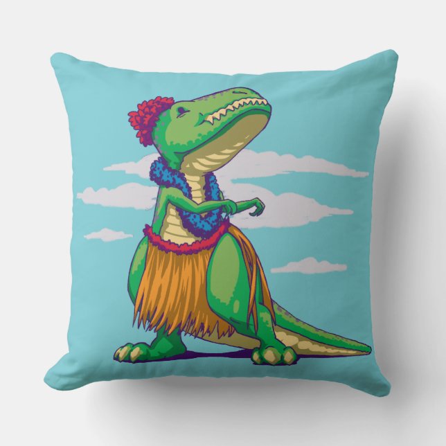 Hula Rex Kissen (Vorderseite)