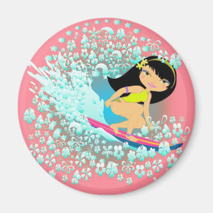 HULA SURFER! MAGNET