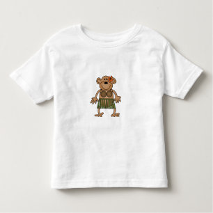 Hula Tanzen-Affe Kleinkind T-shirt